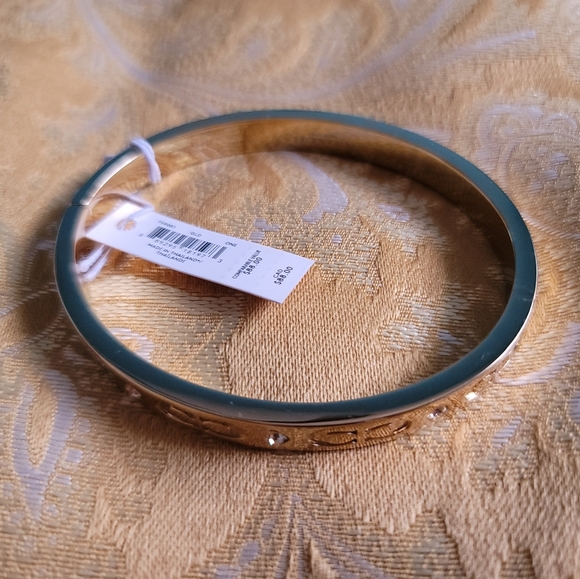 Coach Gold-tone BANGLE Jewelry Bracelet - Picture 2 of 7
